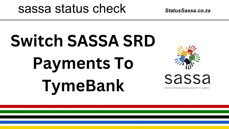SASSA change banking details to TymeBank