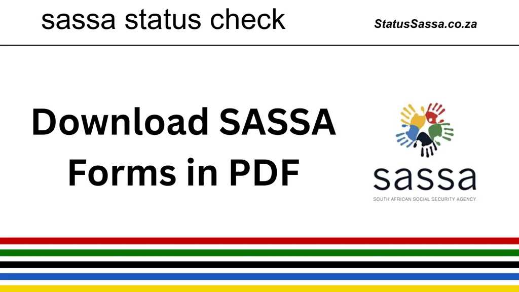 sassa application forms download