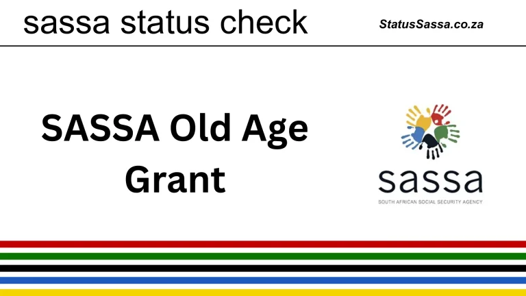 Apply For SASSA Old Age Grant Online In 2025 1 sassa old age grant process