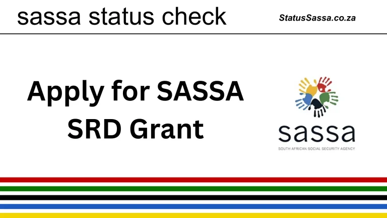 SRD application process